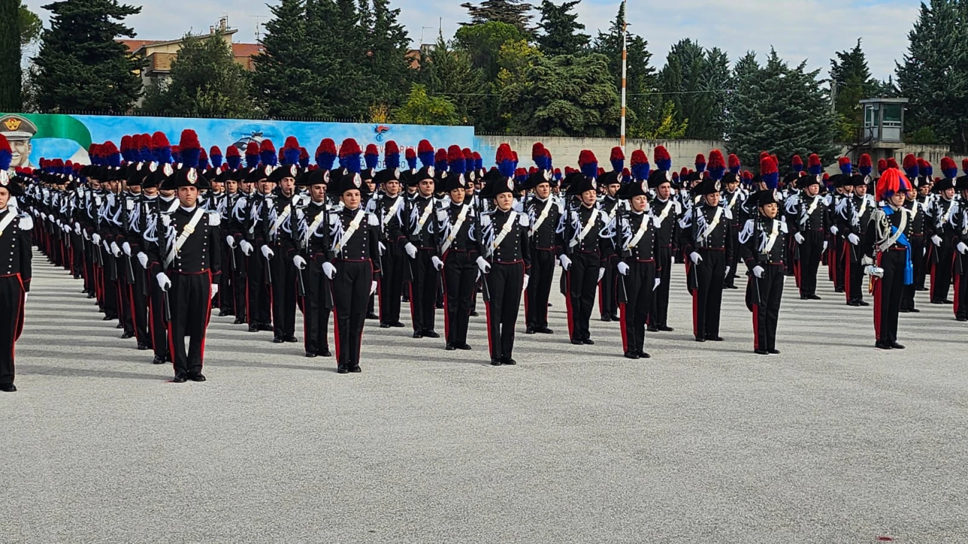 Campobasso: il presidente Roberti presente questa mattina alla celebrazione per il 50esimo anniversario dell’Istituzione della Scuola Allievi Carabinieri.